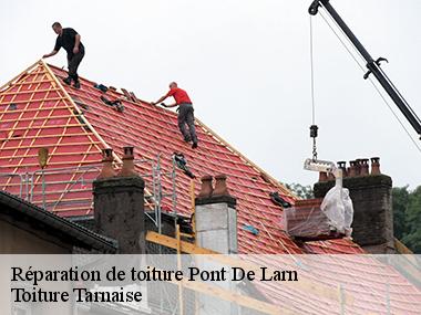 Une intervention rapide pour la réparation de votre toiture à Pont De Larn et ses environs