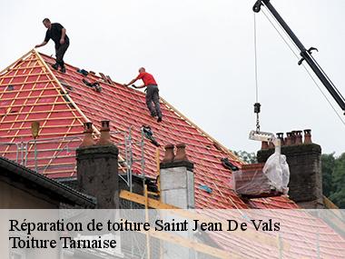 Optez pour les services de l'entreprise Toiture Tarnaise pour vos travaux de toiture à Saint Jean De Vals et ses environs
