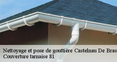 Couverture tarnaise 81: votre entreprise professionnelle de pose et de nettoyage de gouttière à Castelnau De Brassac et ses environs