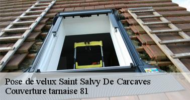 Quel est le tarif d'une pose de velux à Saint Salvy De Carcaves dans le 81530?