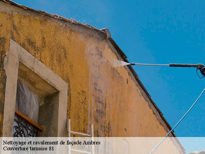 Entreprise agrée en entretien et traitement du mur extérieur à Ambres
