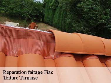 Toiture Tarnaise pour une réparation faitage pas cher à Fiac 81500